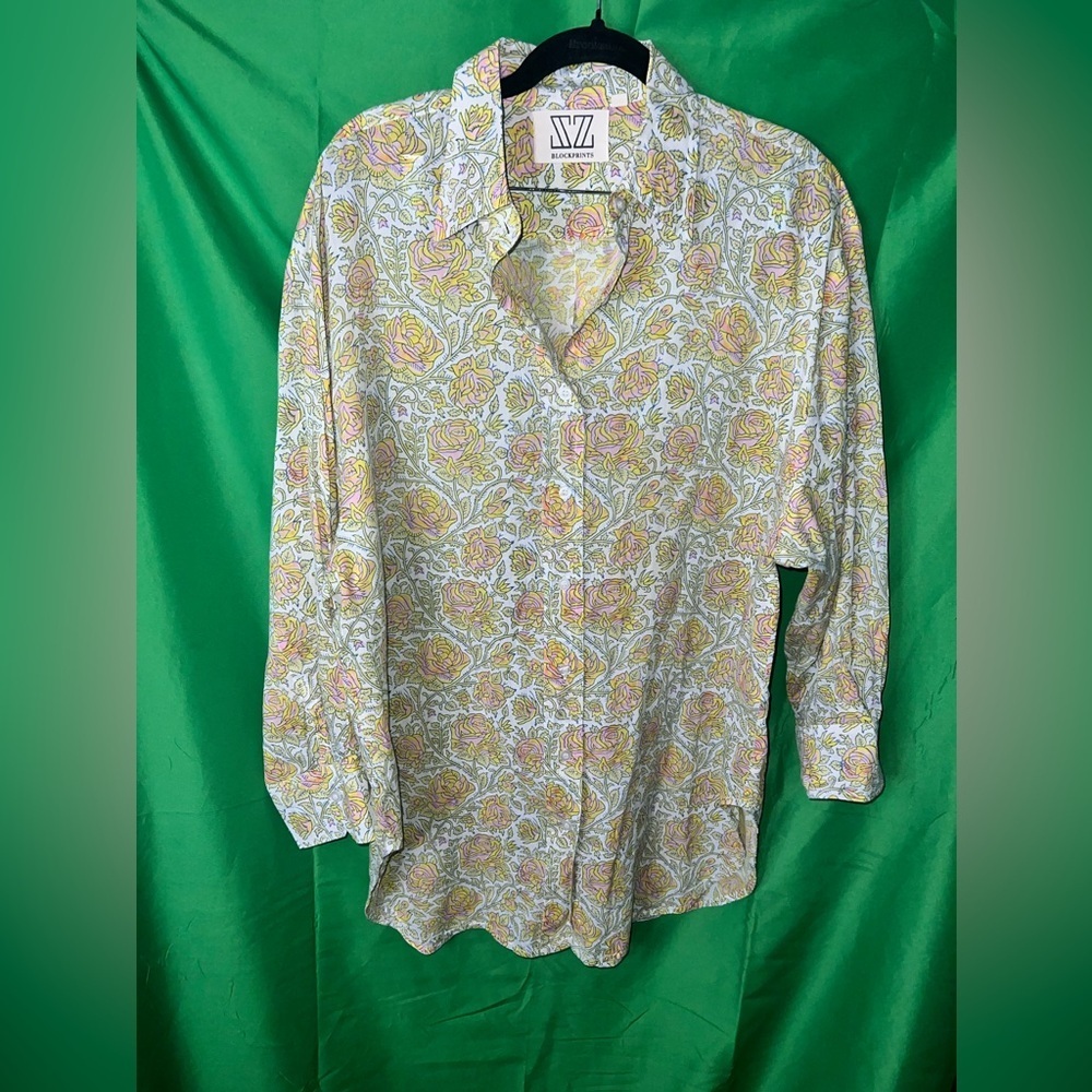 SZ Blockprints Top size Medium